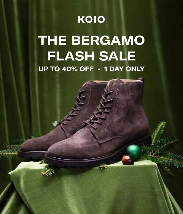 KOIO The Bergamo. Flash Sale. Up to 40% Off • 1 Day Only