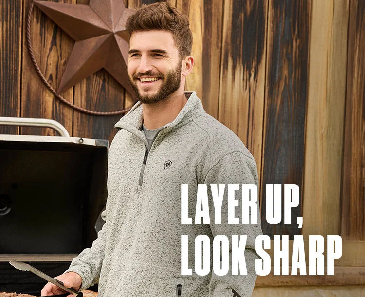 LAYER UP, LOOK SHARP