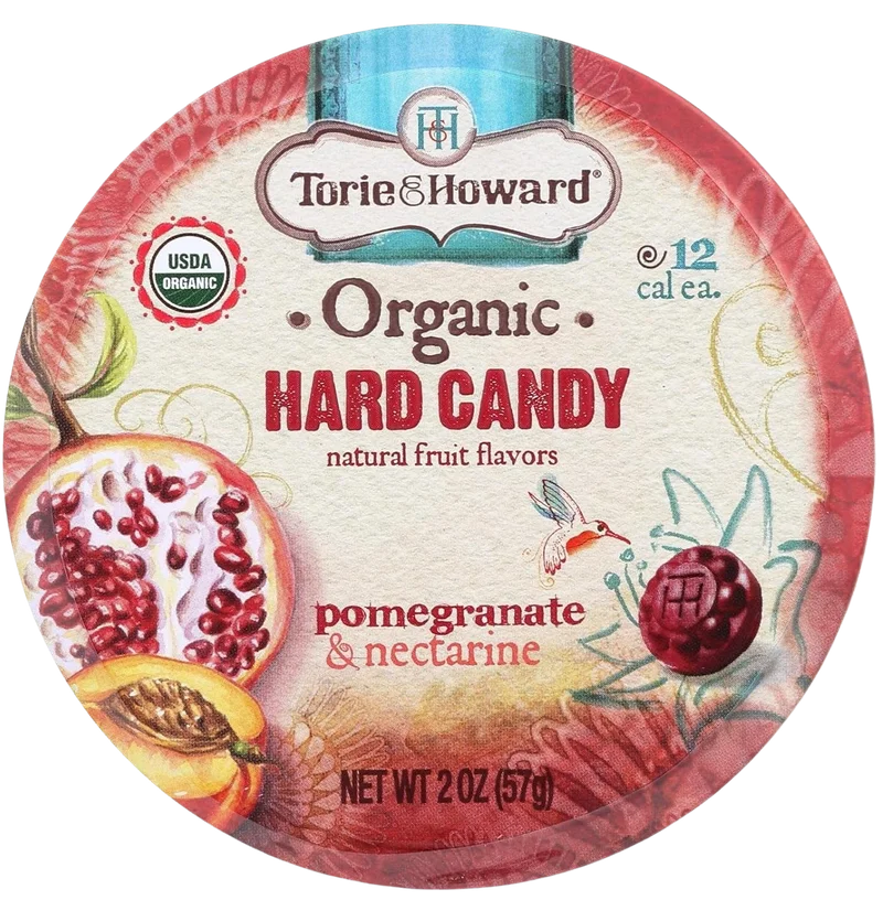 Image of Torie & Howard Organic Pomegranate Nectarine Candy Tin