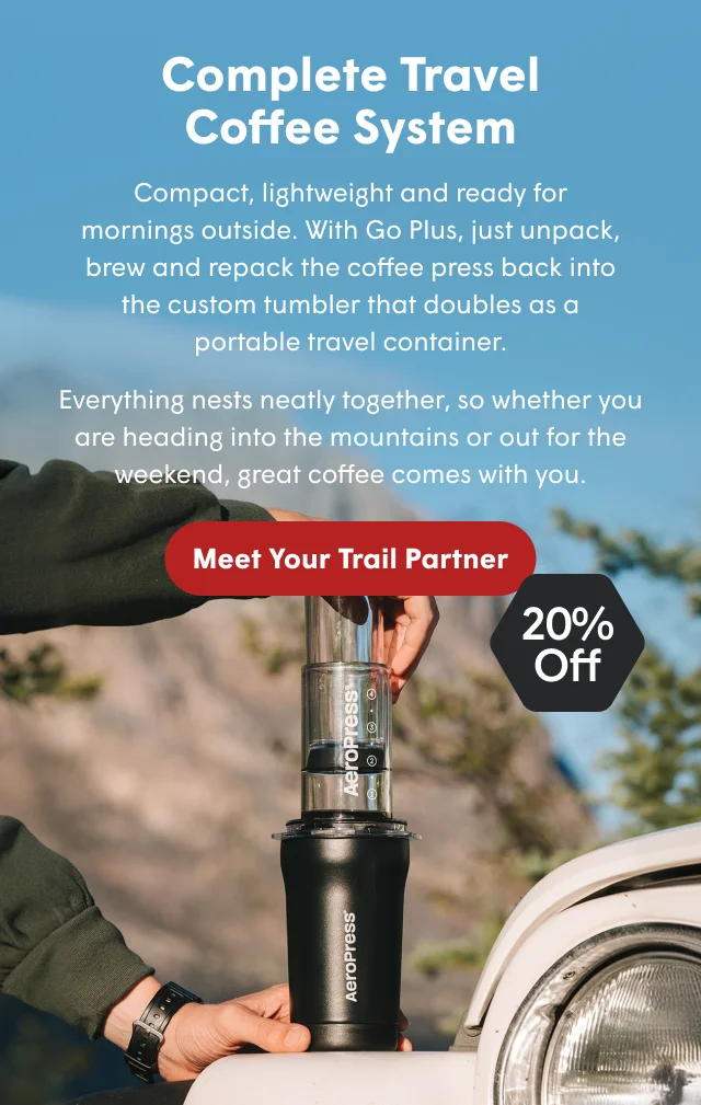 complete travel coffee system