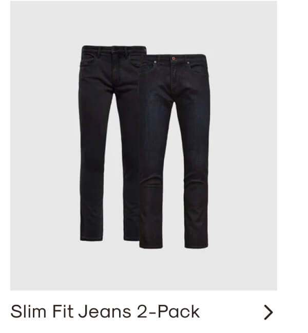 Slim Fit 2-Pack