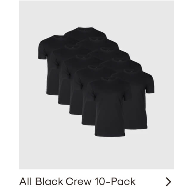 Black Crew 10-Pack