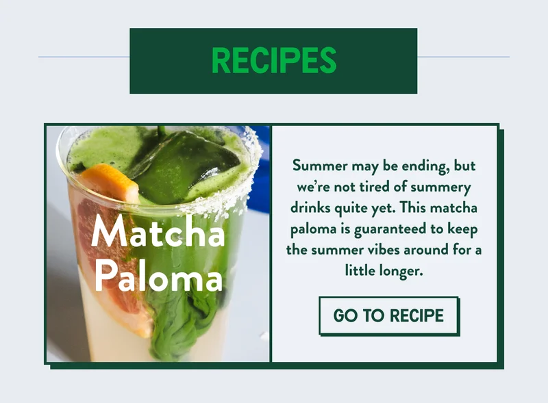 Matcha Paloma