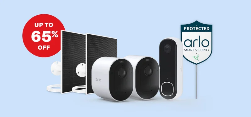 Up to 65% off. Arlo Security Bundle.