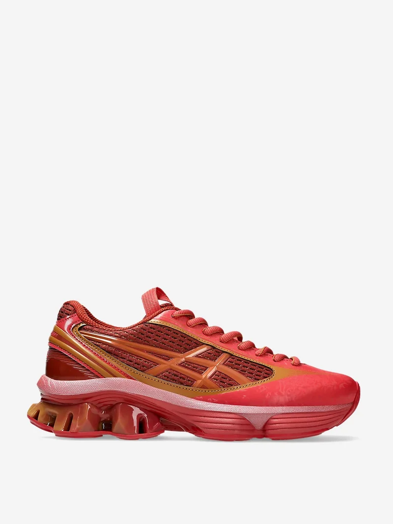 Image of Asics US6-S Gel-Kinetic Fluent - Cayenne/Copperhead