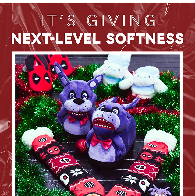 It's Giving Next-Level Softness. Shop Slippers and Socks