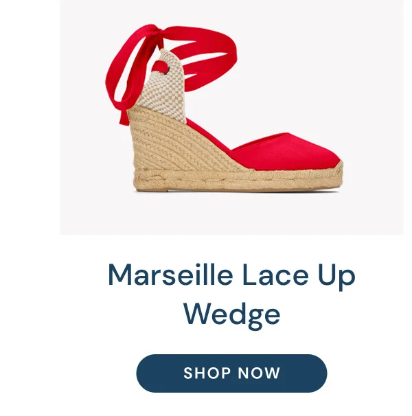 The Marseille Wedge Espadrille