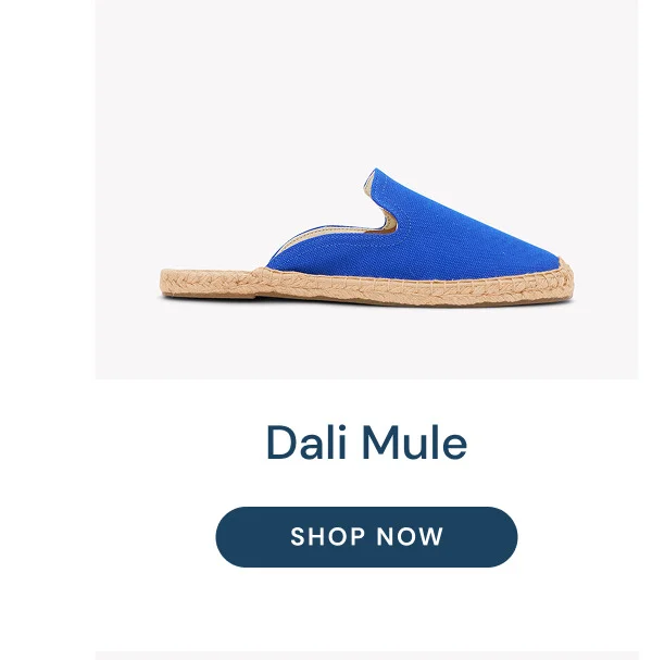 The Dali Mule Espadrille