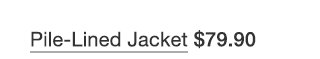 PDP 15 - WOMEN PILE LINED JACKET