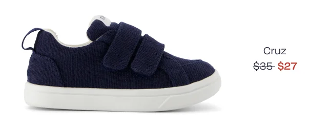 Cruz Double Strap Toddler Sneaker - Image