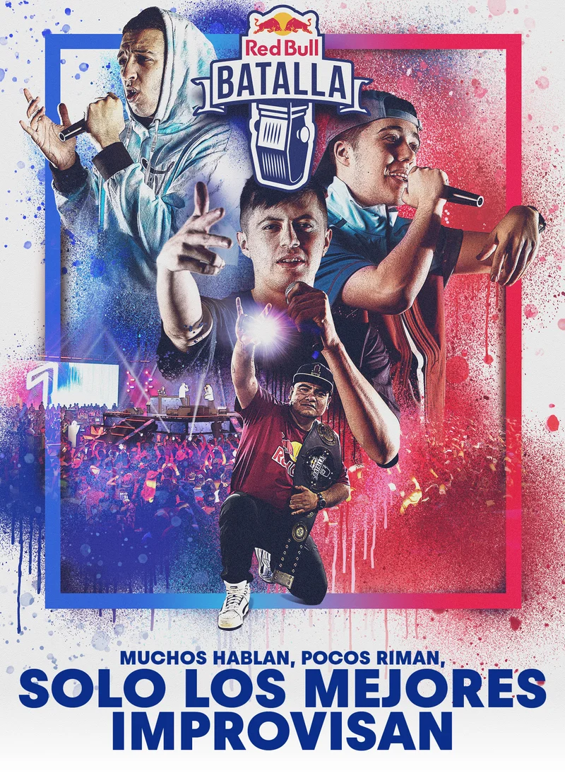 Own the mic with the Red Bull Batalla Collection.