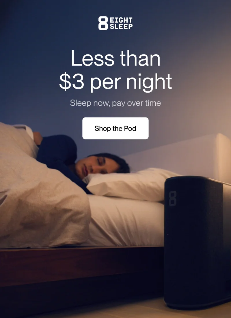 Less than $3 per night | Sleep now, pay over time