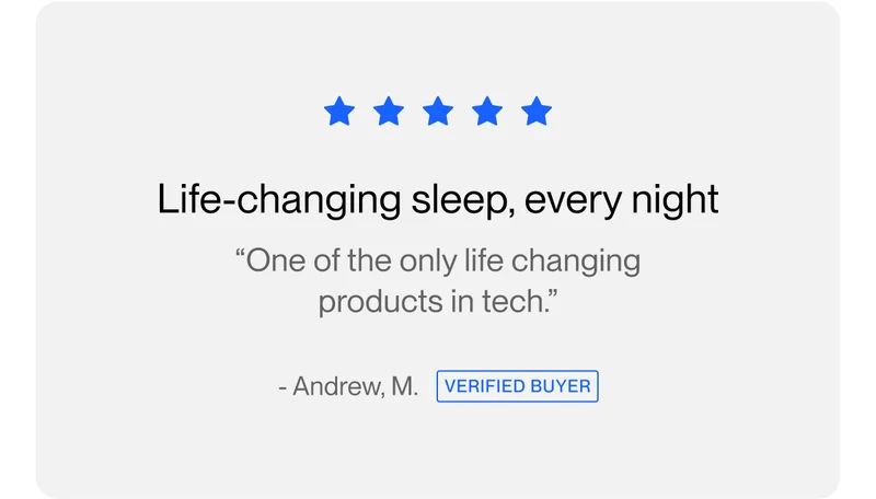 Life-changing sleep, every night