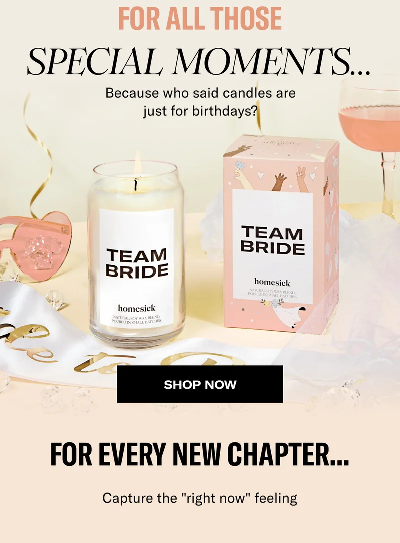 For all those Special Moments.. | Because who said candles are just for birthdays? | Shop Now | For Every New Chapter... Capture the "right now" feeling
