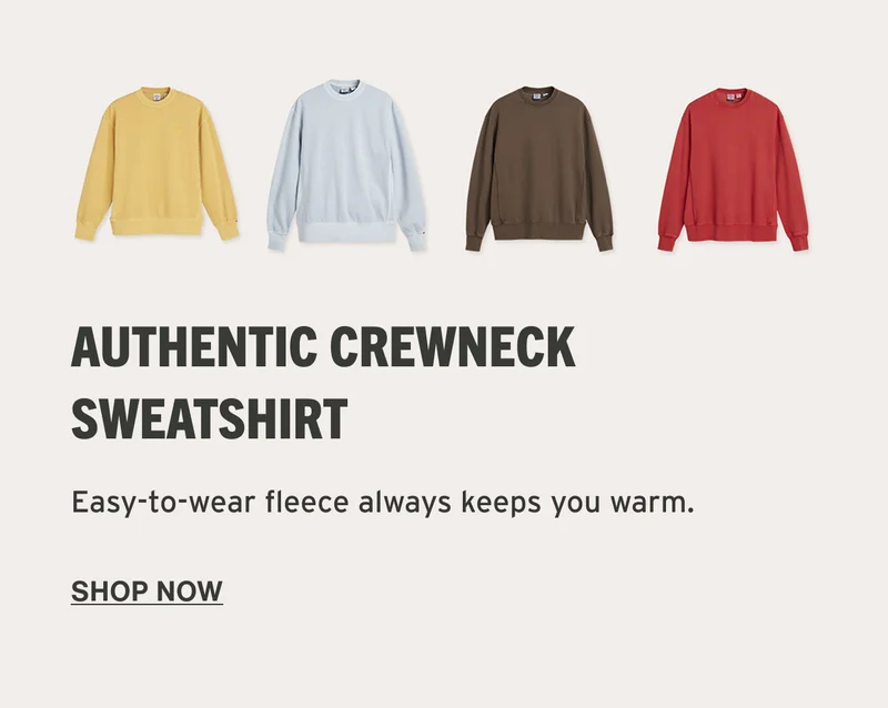 AUTHENTIC CREWNECK SWEATSHIRT