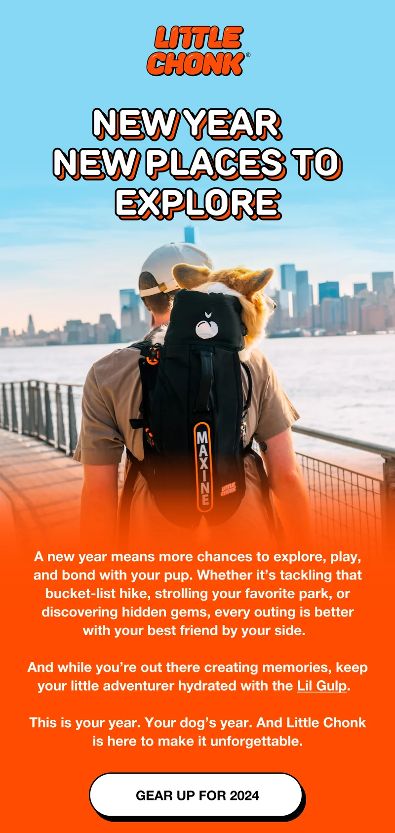 A new year means more chances to explore, play, and bond with your pup. Whether it’s tackling that bucket-list hike, strolling your favorite park, or discovering hidden gems, every outing is better with your best friend by your side.