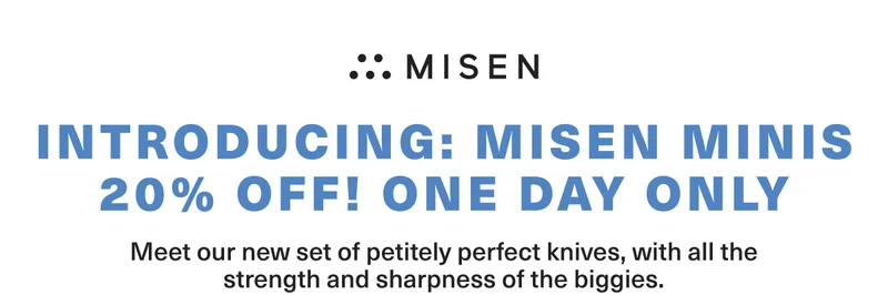 Misen Blue Knives