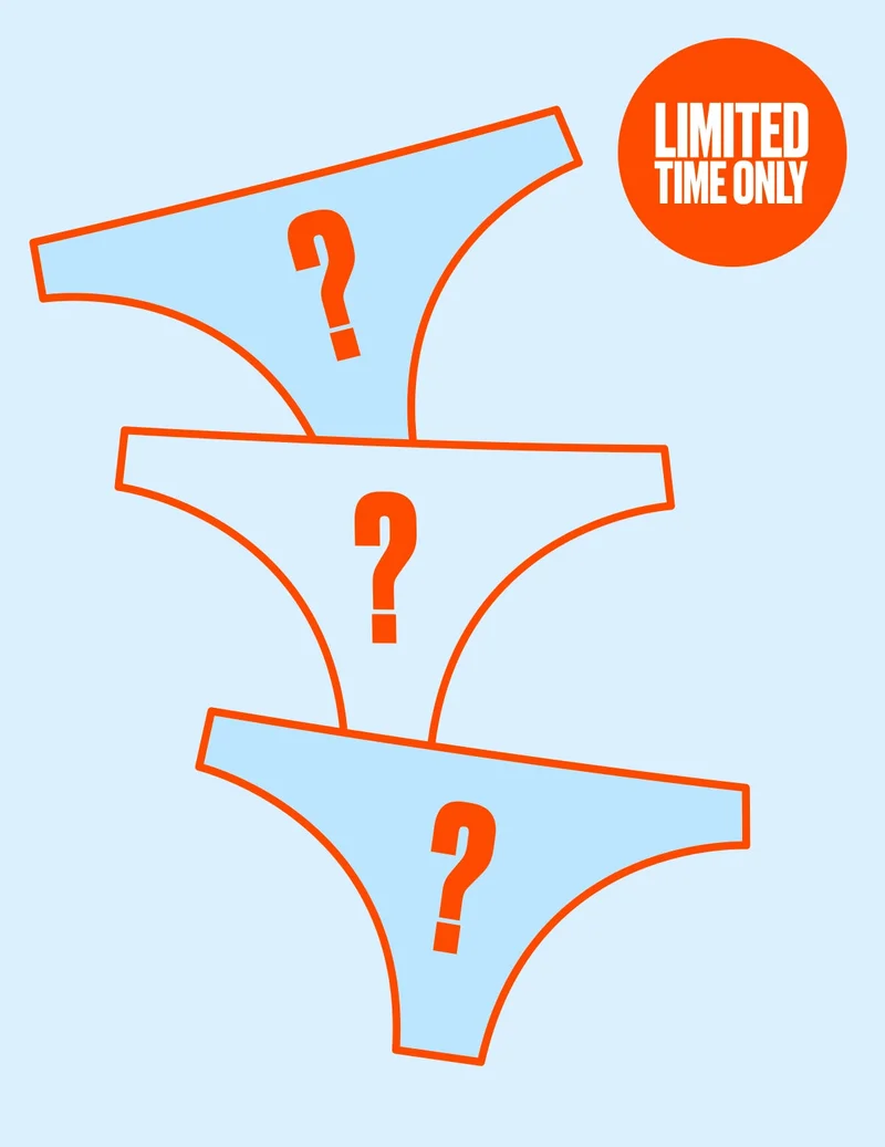 Image of Essential Thong Mystery 3-Pack
