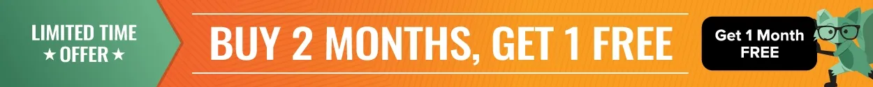 Buy 2 months, get 1 free - $15 off a 3-Month 5GB Plan