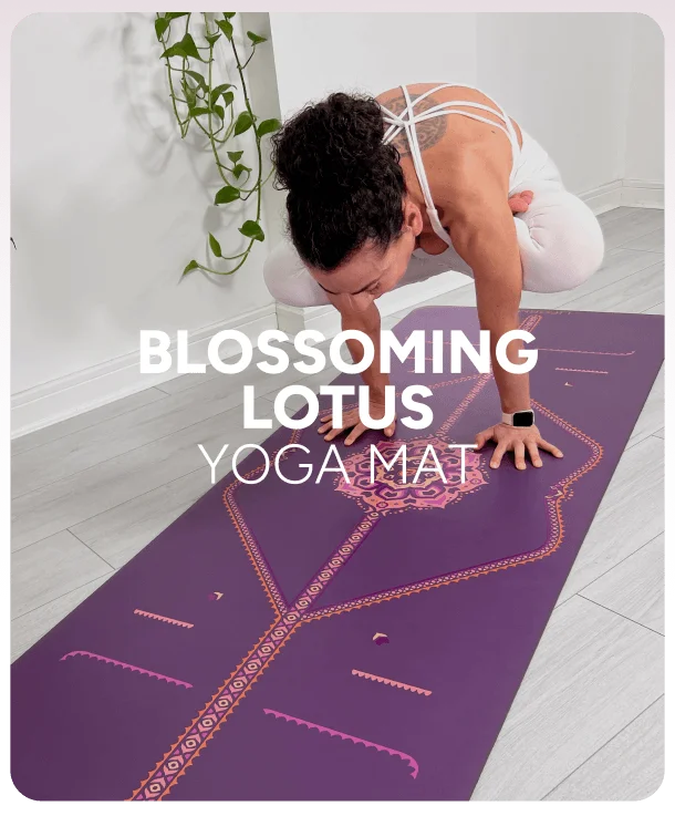 Blossoming Lotus Yoga Mat