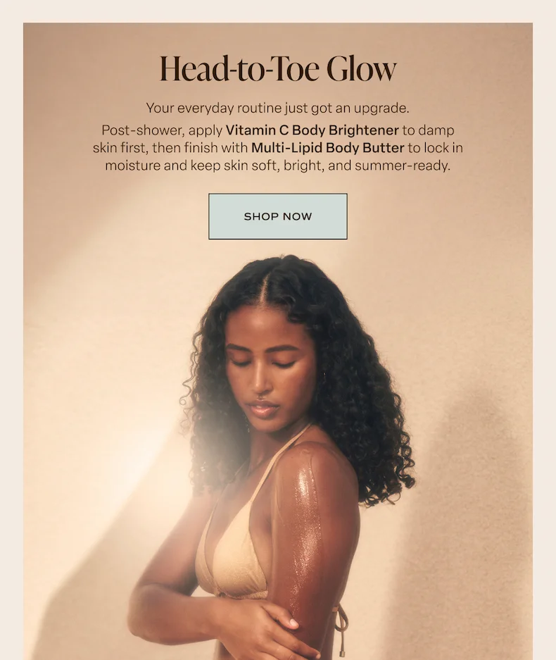 VITAMIN C BODY BRIGHTENER GLOW COMPLEX BODY SERUM