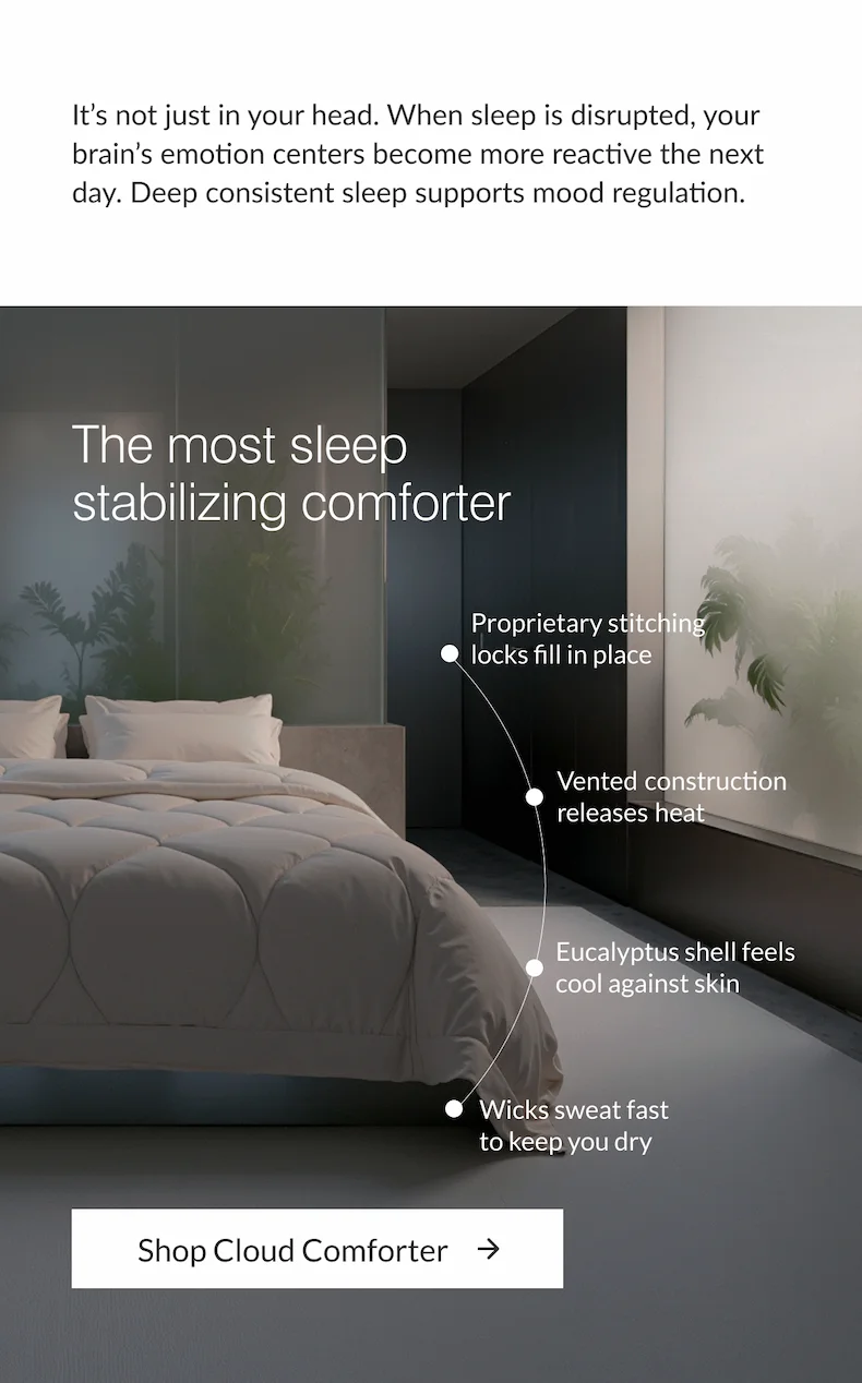 Turn down the heat on menopause sleep