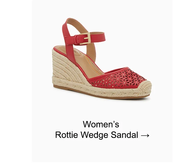Women's Rottie Wedge Sandal >