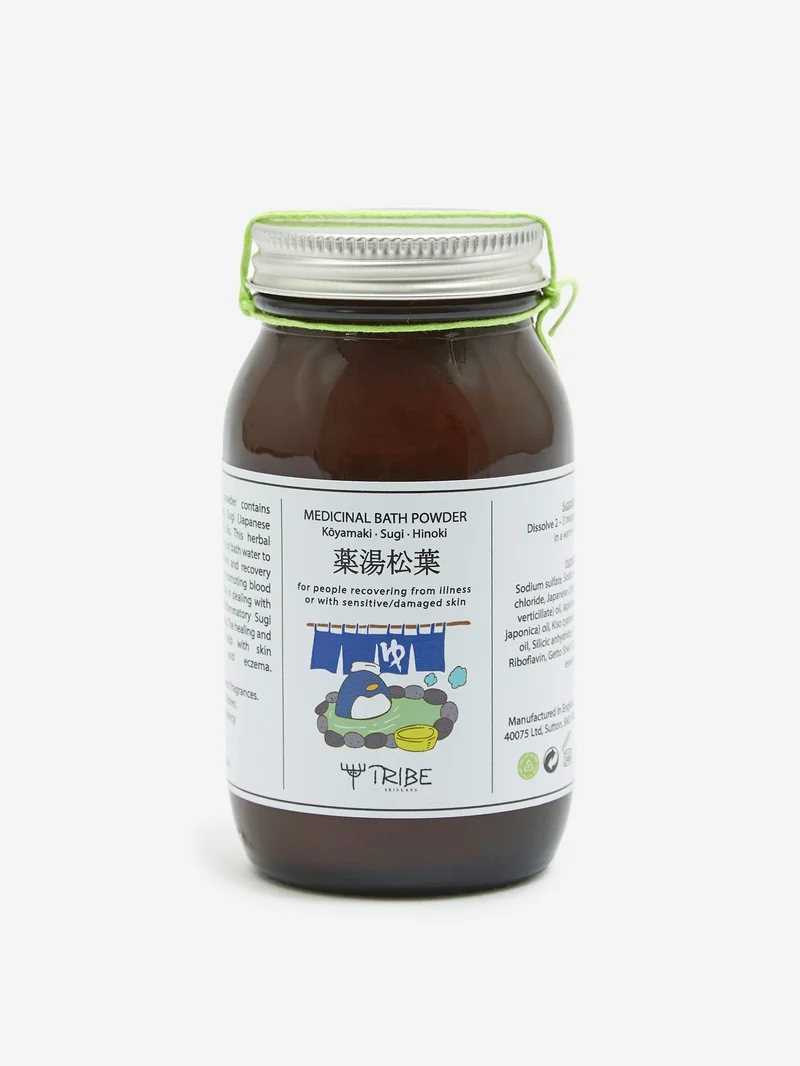 Image of Tribe Japanese Bath Powder - Kōyamaki, Sugi & Hinoki