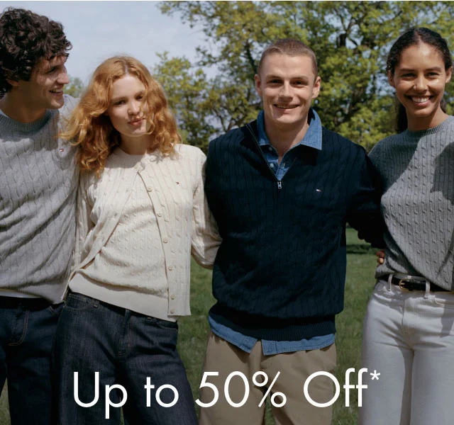 Up to 50% off*