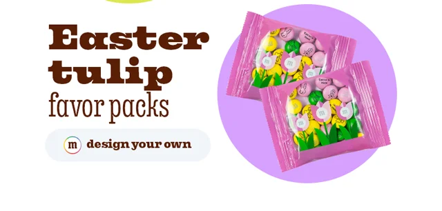 EASTER TULIP FAVOR PACKS