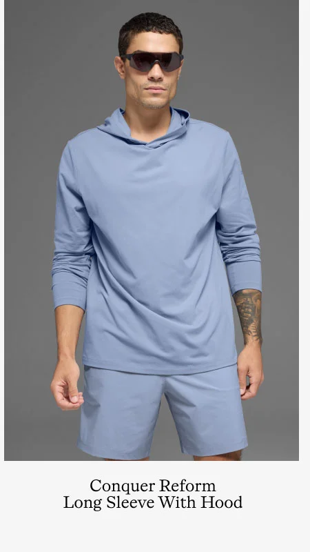 CONQUER REFORM LONG SLEEVE WITH HOOD