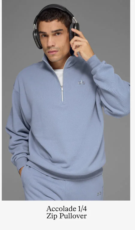 ACCOLADE 1/4 ZIP PULLOVER