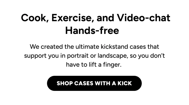 Shop Cases with a Kick