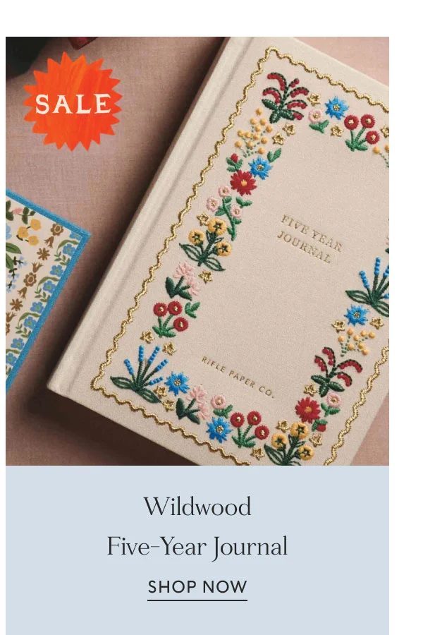 Wildwood Five-Year Journal SHOP now