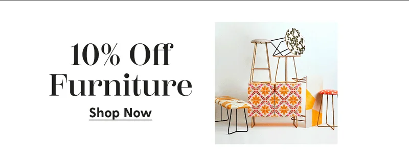 10% Off Furniture | Shop Now