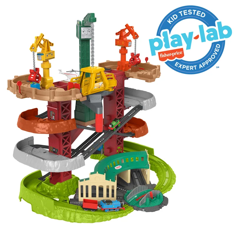 Image of Thomas & Friends Trains & Cranes Super Tower