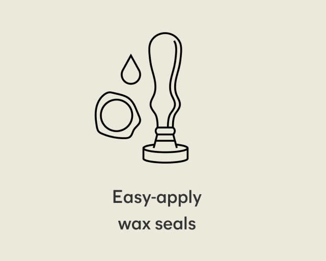 Easy-Apply Wax Seals