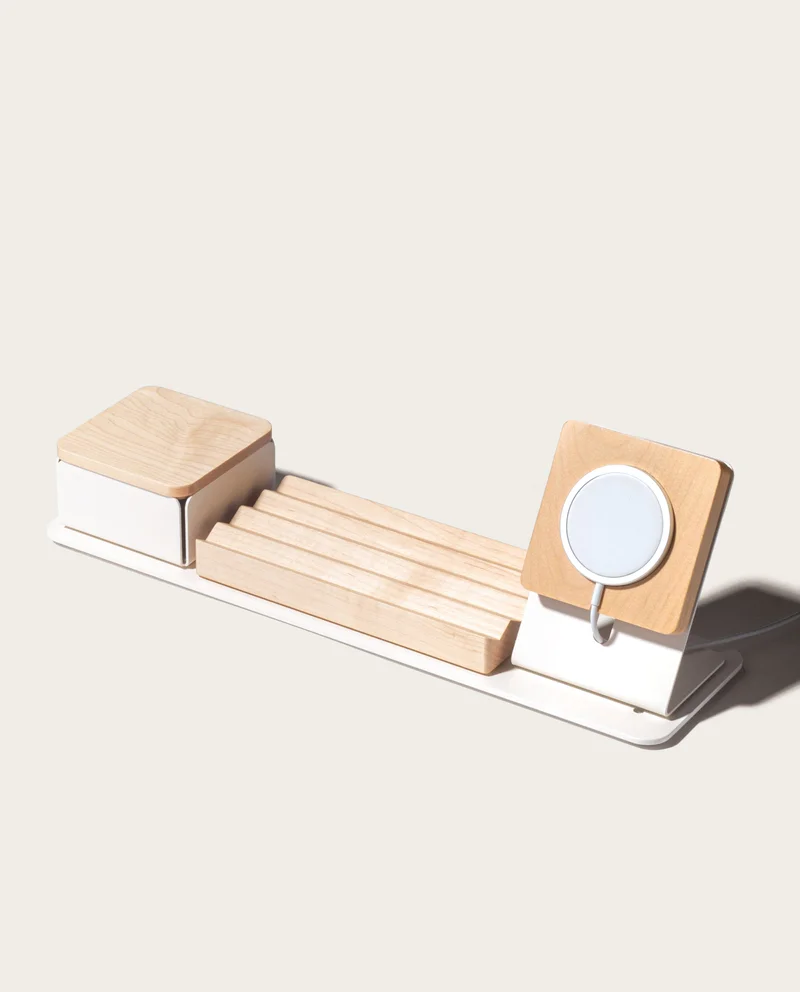 Image of Gather Premium Organizer Set (White/Maple)