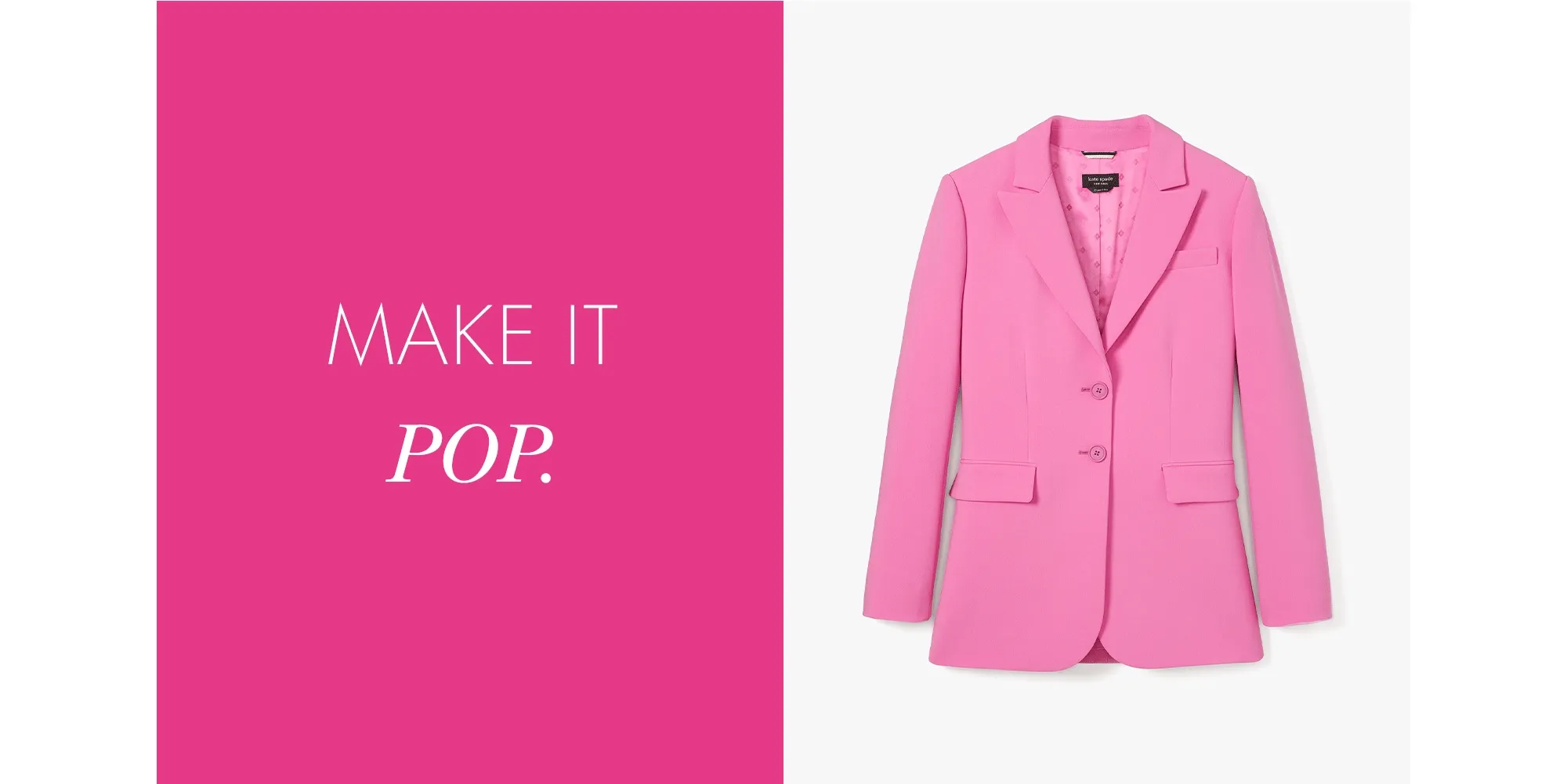 Make it POP.