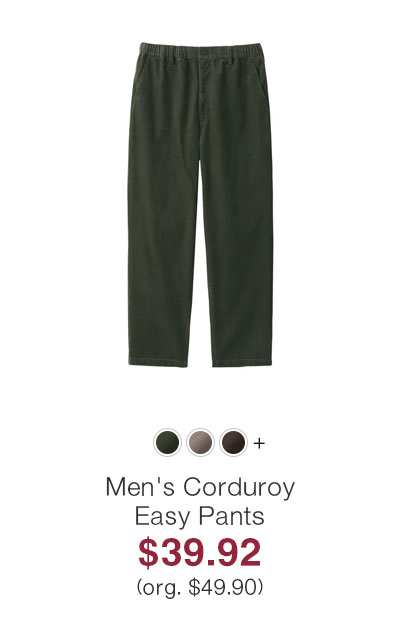 Shop Men's Corduroy Easy Pants