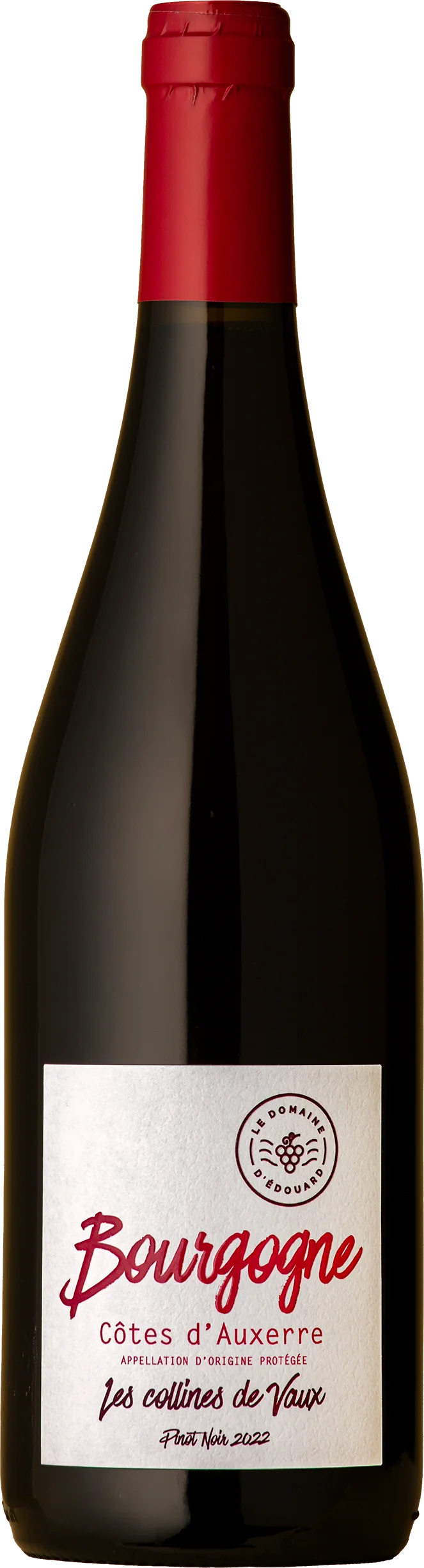 Image of Domaine d'Edouard <br>Bourgogne Rouge Cotes d'Auxerre Pinot Noir 2022