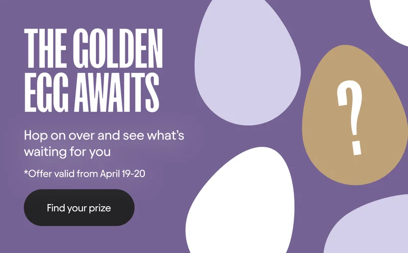 The golden egg awaits
