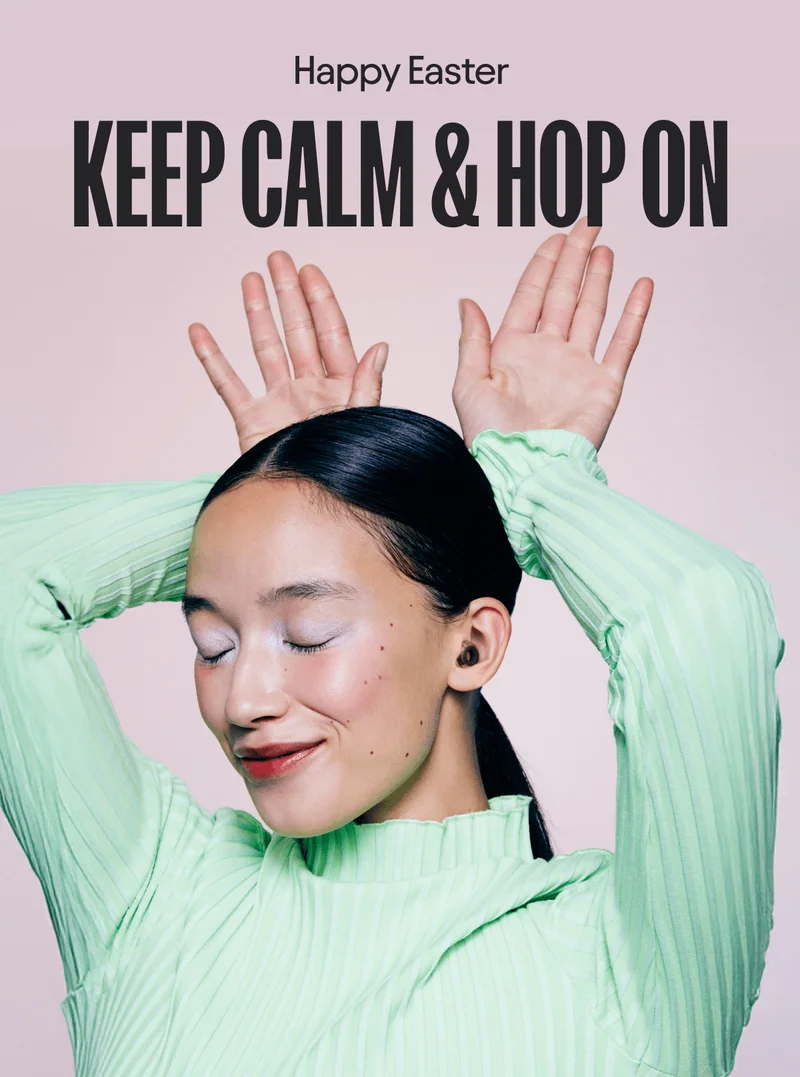 Keep calm & hop on