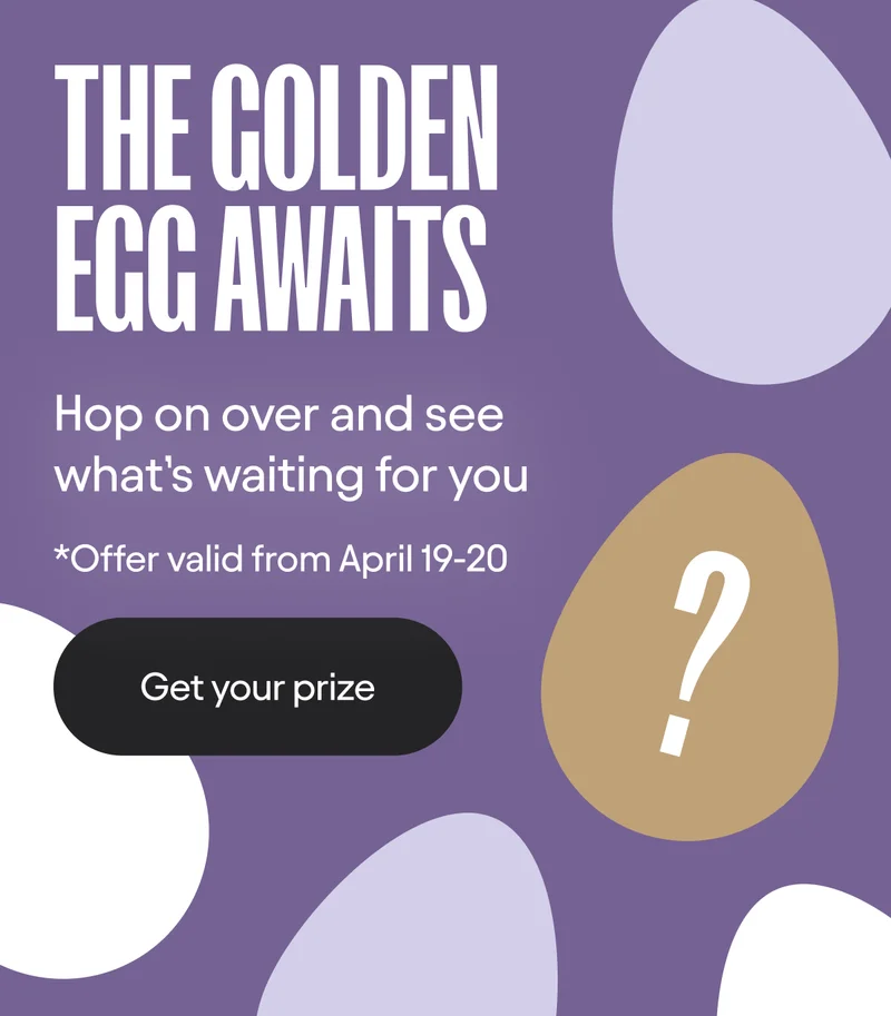 The golden egg awaits