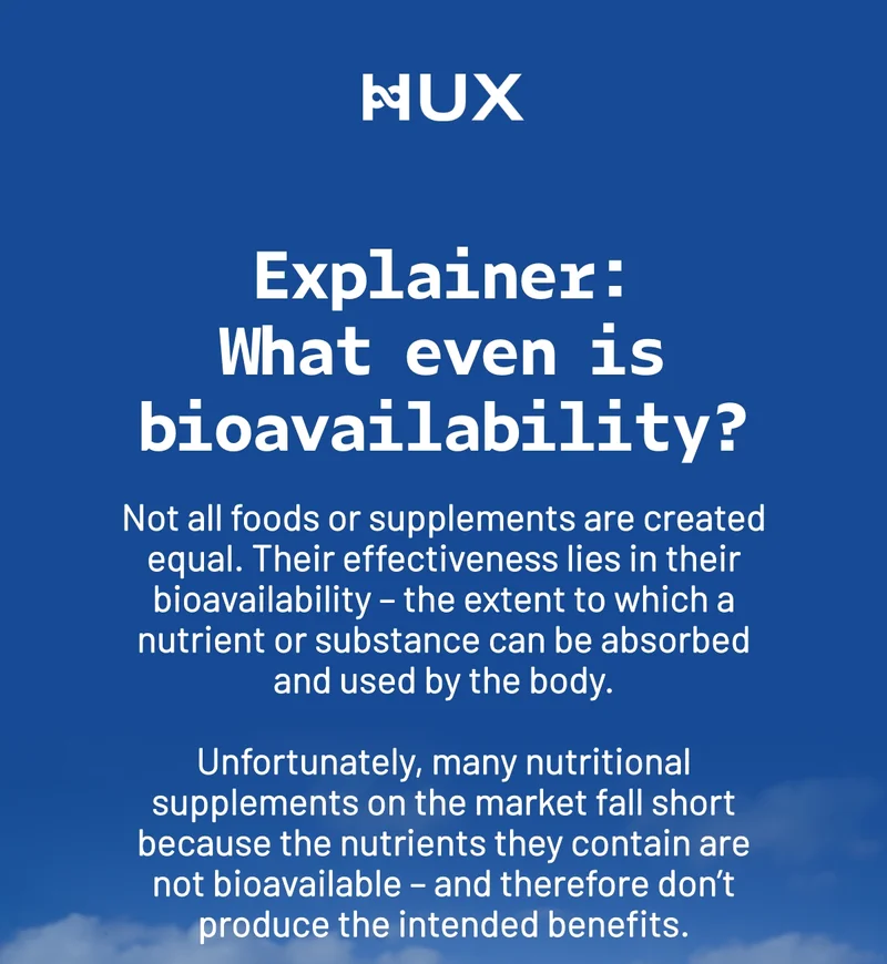 What is Bioavailability?