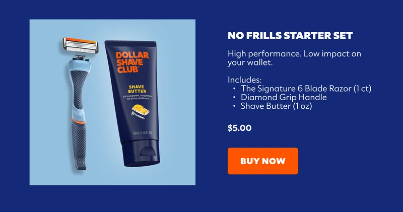 No frills starter set