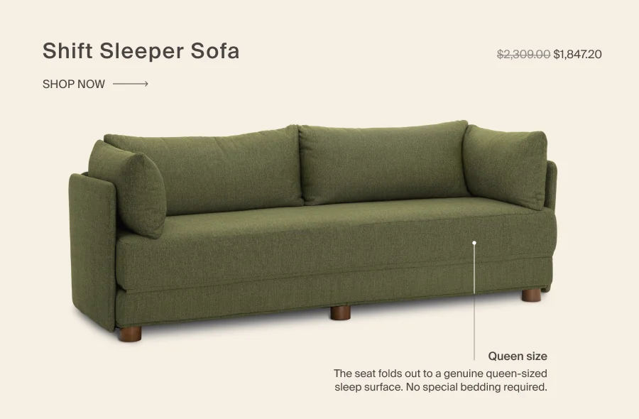 Shift Sleeper Sofa