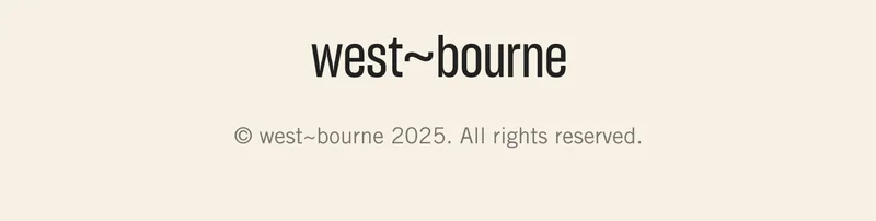 west~bourne 2024. All rights reserved.