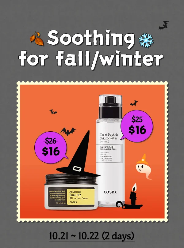 Soothing for fall/winter. $16 each!