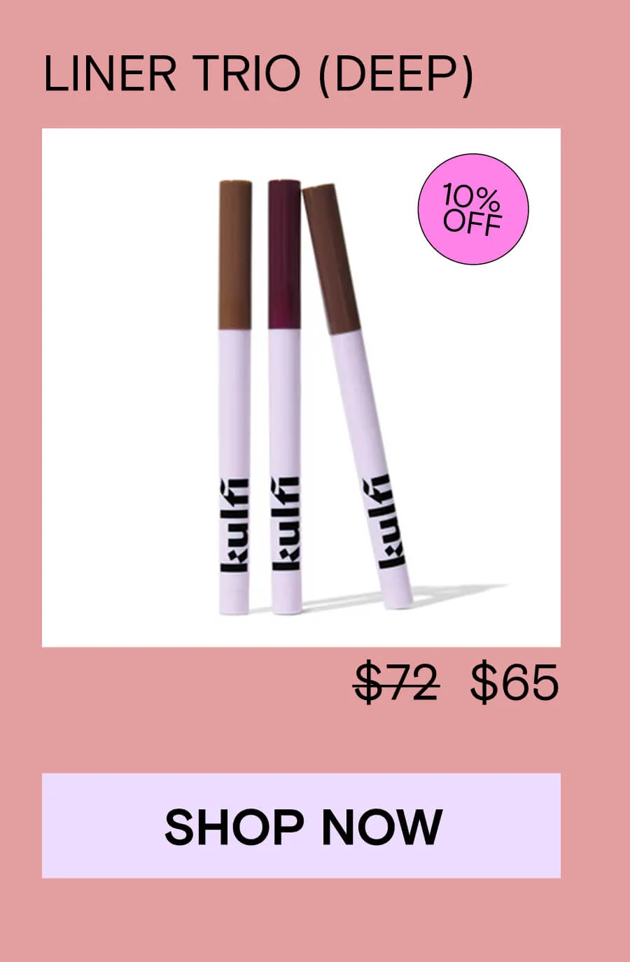 Lip Liner Trio (Deep)